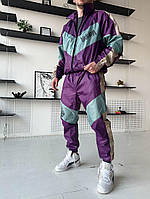 Фіолетовий спортивний костюм з принтом фіолетовий 5-732 InfinityShop