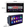 Автомагнітола 2 DIN  MTK8163 Pro 2/32 Гб Android 12 екран 7 дюймів IPS DSP звук Gps WiFi 2025, фото 10