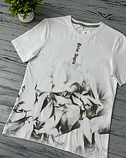 Чоловіча футболка Palm Angels модна брендова футболка біла, фото 2