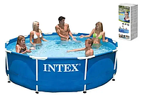 Intex Бассейн каркасный круглый 28200 NP круглый ,для детей 6+ лет, в коробке 305*76 см, 4485л