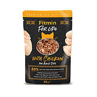 Fitmin For Life cat pouch adult chicken 85g