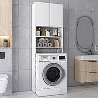 Шкаф для стиральной машины Doros Лола Мини Белый ДСП 64х26.6х190 (41516023)