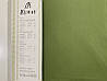 Постільна білизна однотонна полісатин двоспальна ELWAY EW293 Оливковий, фото 4