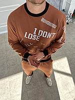 Спортивний костюм чоловічий Принтований костюм Стильний костюм унісекс Костюм худі штани Костюм