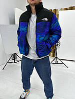Стильна куртка The North Face темно-синій 7-387 InfinityShop