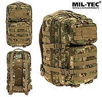 Тактический военный рюкзак Mil-Tec Assault Pack Multicam 36 L армейский штурмовой рюкзак ВСУ камуфляжный