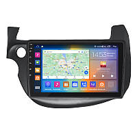 Штатная магнитола Lesko для Honda Jazz II 2008-2010 экран 10 4/64Gb CarPlay 4G Wi-Fi GPS Prime ZXC