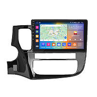 Штатная магнитола Lesko для Mitsubishi Outlander III 2012-2015 экран 10 4/64Gb CarPlay 4G Wi-Fi GPS Prime ZXC