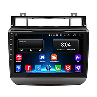 Штатная магнитола Lesko для Volkswagen Touareg II 2010-2014 экран 9 2/32Gb Wi-Fi GPS Base ZXC