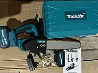 Пила аккумуляторная Makita 48V с масляным баком и автоматической смазкой цепи шина 16см 12 дюймов 2АКБ hop