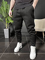 Утеплені спортивні штани чоловічі на флісі Туреччина чорний 12-190 InfinityShop