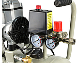 Компресор безмасляний Geko G80335 24 л 8 бар безмасляний повітряний компресор, фото 5