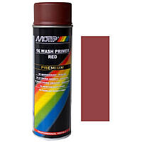 Реактивный грунт спрей красный Motip 1K Wash Primer Red Premium 500мл