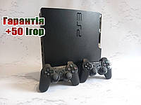 PlayStation 3 Slim на 500 gb (+ 50 ігор) Два Джойстика