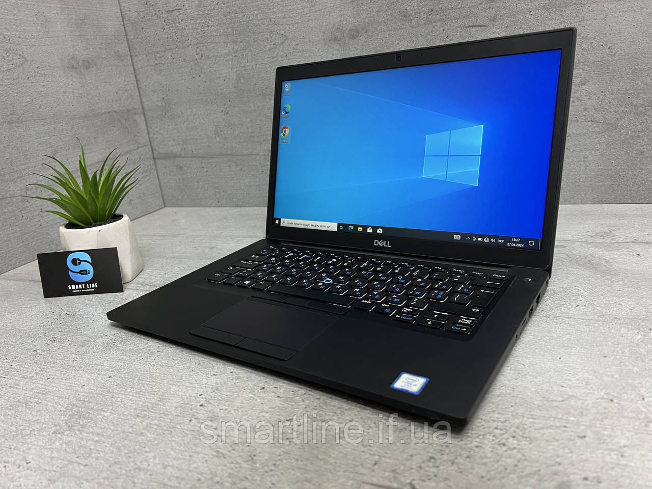 I5-8350U 14" FullHD 128gb ips Потужний ноутбук Dell Делл 7490, фото 1