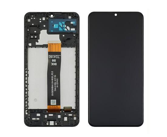 Дисплей Samsung A136B Galaxy A13 (5G) (2021) з сенсорним склом в рамці (Чорний) Оригінал Китай, фото 1