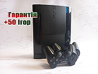 PlayStation 3 Super Slim на 500 ГБ + 50 Ігор ( 2 Джойстика ) Гарантія