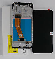 Дисплей Samsung A115 Galaxy A11 2020 Original Service з тачскріном та рамкою Black