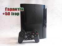 PlayStation 3 Super Slim 500 gb + 50 Ігор, Один джойстик