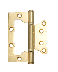 Петля для дверей накладна Safita h - 100 мм SB матове золото