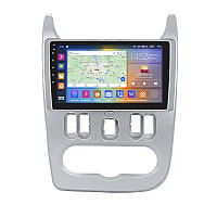 Штатная магнитола Lesko для Renault Sandero I 2009-2014 экран 9 2/32Gb CarPlay 4G Wi-Fi GPS Prime ZXC