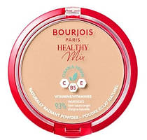 Компактна пудра для обличчя Bourjois Poudre Compacte Healthy Mix Clean, 04 Beige Dore, 10 г