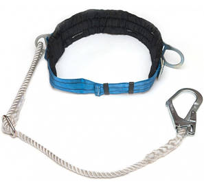 Пояс запобіжний безлямовий ПБ (строп-канат)