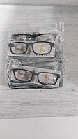Очки для чтения, готовые диоптрические линзы, пластиковая оправа. В упаковке 12шт