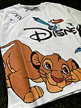 Біла дитяча футболка Король Лев Сімба ZARA Туреччина бавовна Розмір 104, фото 3
