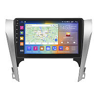 Штатная магнитола Lesko для Toyota Camry VII XV50 2011-2014 экран 10 4/64Gb CarPlay 4G Wi-Fi GPS Prime ZXC