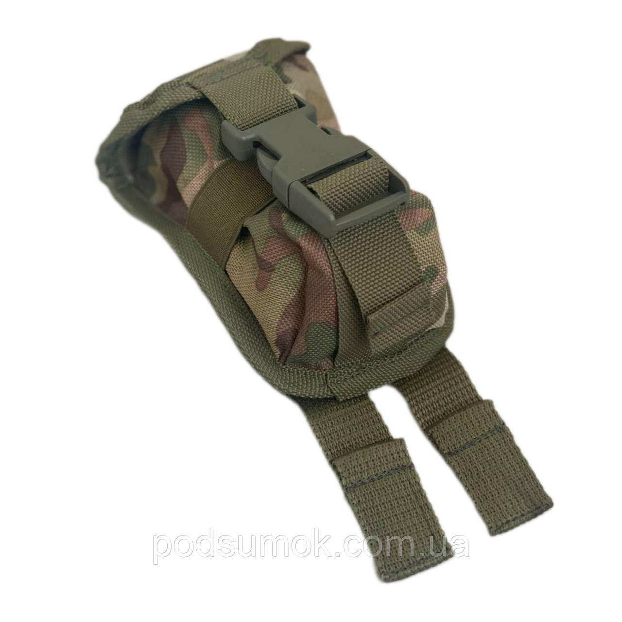 Подсумок для РГД, Ф1, П67 на Molle 12х10х6 см Мультикам