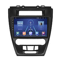 Штатная магнитола Lesko для Ford Fusion I Рестайлинг 2009-2012 экран 10 4/64Gb 4G Wi-Fi GPS Top ZXC