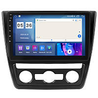 Штатна магнітола Lesko для Skoda Yeti I 2009-2014 екран 10 2/32 Gb CarPlay 4G Wi-Fi GPS Prime ZXC