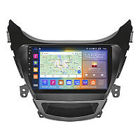 Штатная магнитола Lesko для Hyundai Elantra V MD 2010-2014 экран 9 4/64Gb CarPlay 4G Wi-Fi GPS Prime ZXC