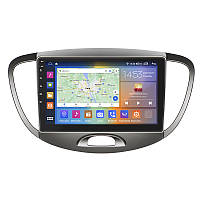 Штатная магнитола Lesko для Hyundai i10 I 2007-2013 экран 9 2/32Gb CarPlay 4G Wi-Fi GPS Prime ZXC