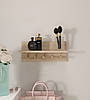 Настінна полиця, полиця з нагелями, полиця для дрібних речей та ключів W-3, фото 8