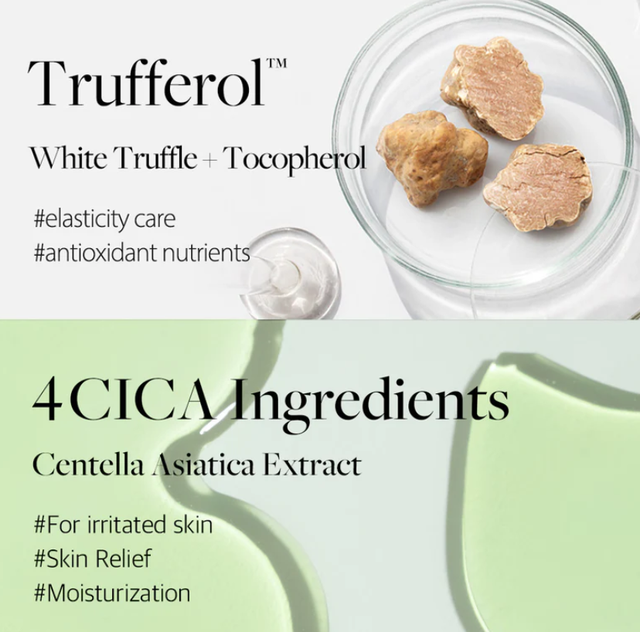 Антивікові властивості білого трюфеля в D'ALBA падах Заспокійливі пади для обличчя D'ALBA DAILY MILD CICA CALMING PAD