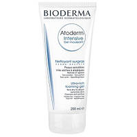 Очищающий гель для сухой кожи Биодерма Атодерм Интенсив, Bioderma Atoderm Intensive gel moussant, 200 мл