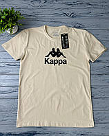 Мужская футболка Kappa, спортивная футболка Капа