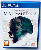 The Dark Pictures Anthology: Man of Medan, Б/У, русская версия - диск для PlayStation 4