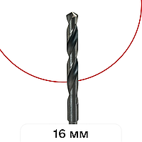 Сверло по металлу Topfix HSS 16 мм с хвостовиком 10 мм