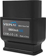 Veepeak OBDCheck OBD2 Bluetooth OBD II сканер для iOS и Android, Bluetooth 4.0, считыватель автомобильных кодо