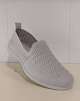 Мокасини жіночі текстиль,сітка 38 розміру