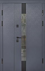 Полуторні двері з терморозривом модель Tower комплектація Termix 1200