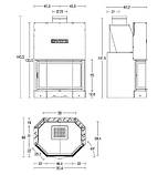 Камінна топка MA 270 SL PIAZZETTA, фото 2