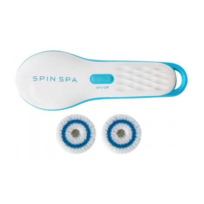 Щетка для умывание и чистки лица Спин Спа Массажные щетки spin spa Электрическая щетка массажная очищающая JYF - фото 3 - id-p2198623380