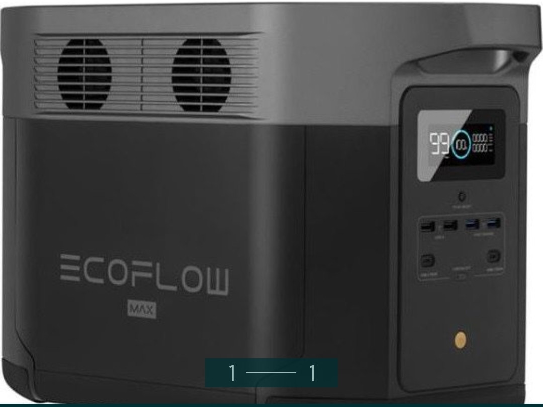 Акумулятор: Eco Flow Delta MAX 2000 EU 2016W/2400Wh.