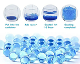 Орбізи гелеві кульки для дитячої орбізної зброї 5000 шт 7-8 мм кульки для автомата та пістолета, фото 3