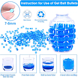 Орбізи гелеві кульки для дитячої орбізної зброї 5000 шт 7-8 мм кульки для автомата та пістолета, фото 4