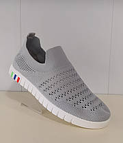 Мокасини жіночі текстиль,сітка 37-41 розміру